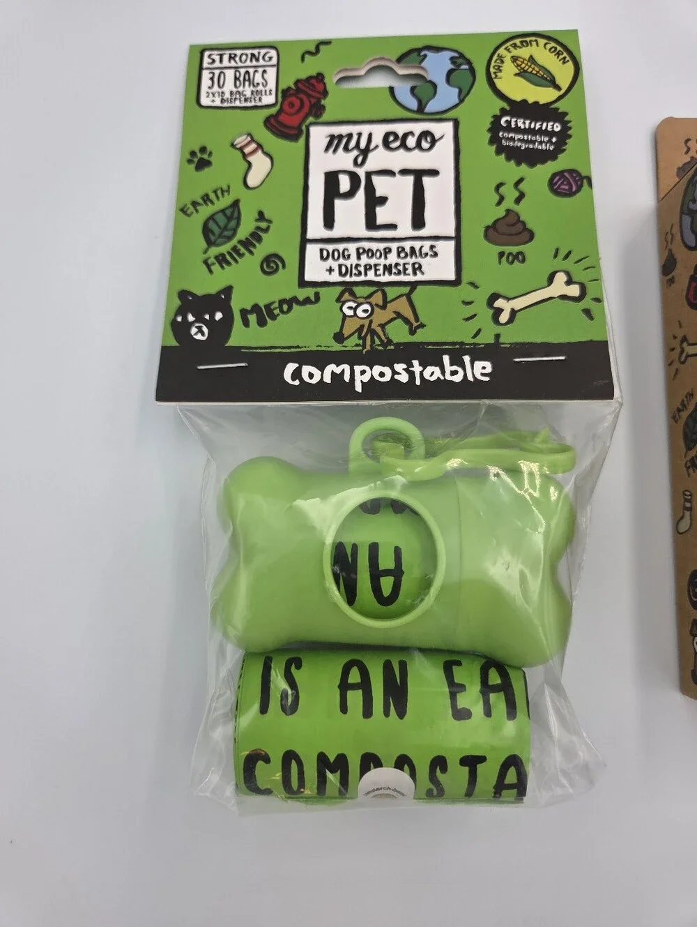 My Eco Pet Dog Poop Bag Dispenser And Refills Nwt